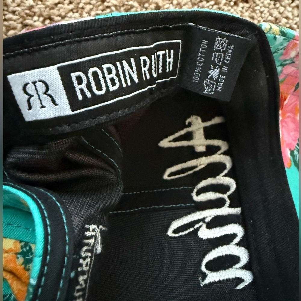 Robin Ruth “Aloha” Floral Baseball Cap - Picture 3 of 3